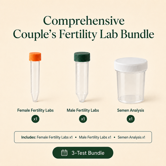 Comprehensive Couple's Fertility Lab Testing Bundle