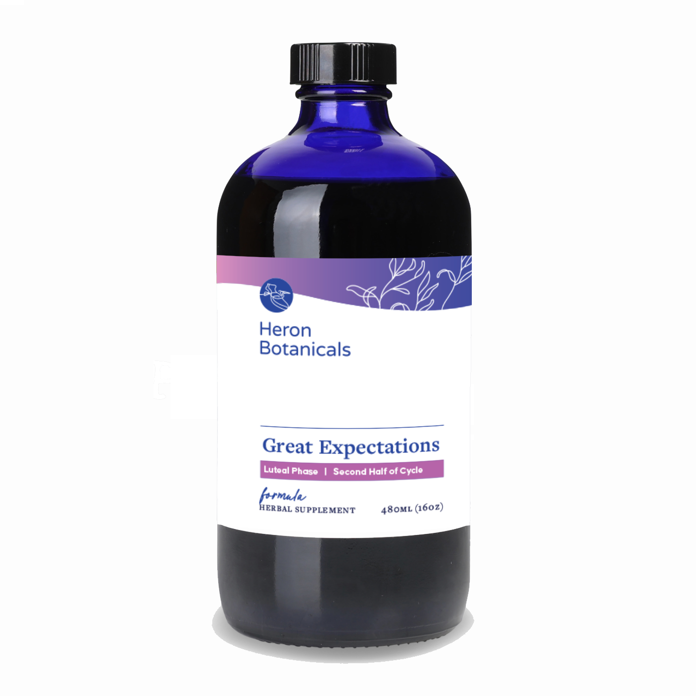 Great Expectations Luteal - Fertility Support tincture bottle